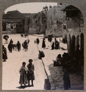 Kostel Narození Páně, Betlém, c1900 od Unbekannt