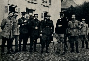 Churchill navštěvuje bitevní pole Somme, 1915, 1945. od Unbekannt