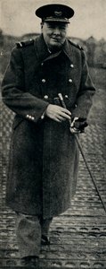 Churchill jako letec, c1945. od Unbekannt