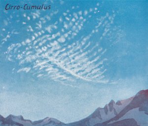 Cirro-Cumulus - Tucet hlavních mrakových forem na obloze, 1935 od Unbekannt