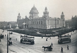 Radnice, Belfast, 1917 od Unbekannt