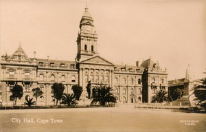 Radnice, Kapské Město, c1933 od Unbekannt