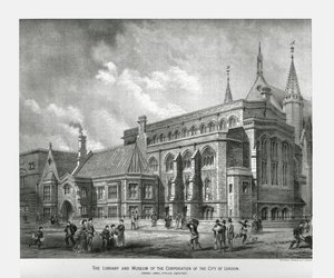 Knihovna a muzeum City of London, 1886 od Unbekannt