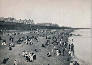 Clacton-On-Sea - Na pláži, 1895 od Unbekannt