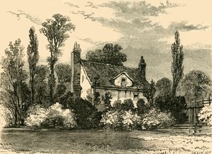 Claude Duvals House, v roce 1825, c1876. od Unbekannt