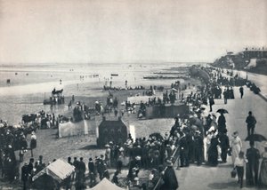 Cleethorpes - Pohled na písky, 1895 od Unbekannt