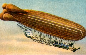 Vzducholoď Clément-Bayard No 1, 1908, 1932. od Unbekannt
