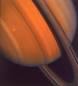 Detail Saturnových prstenců, 1981 od Unbekannt