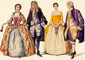 Oděvní vláda královny Anny a Jiřího I., 1702-1725, 1903, 1937. od Unbekannt