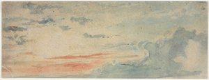 Cloud Study, 1800s. od Unbekannt
