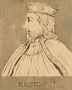 Clovis I, 466-511, 1830. od Unbekannt
