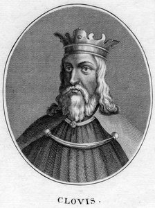 Clovis, král Franků od Unbekannt