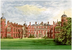 Cobham Hall, Kent, domov hraběte z Darnley, c1880 od Unbekannt