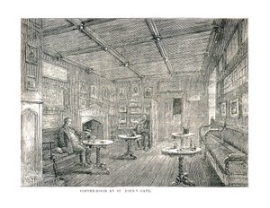 Kavárna u St. Johns Gate, 1878 od Unbekannt