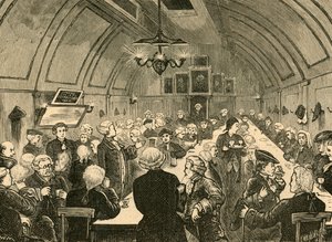Cogers Hall, ze starého tisku, 1897. od Unbekannt