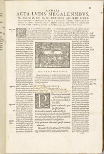 Komedie Terence od Jean de Roigny, 1552. od Unbekannt
