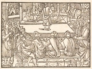Komedie Terence od Jean de Roigny, 1552. od Unbekannt
