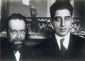 Skladatelé Nikolaj Mjaskovskij a Aram Chačaturjan, 1933 od Unbekannt