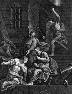 Přeměna žalářníka, 1815 od Unbekannt