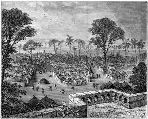 Coomassie, Ashanti válka, Afrika, 1900 od Unbekannt