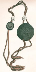 Cord III Roger Bigod, hrabě z Norfolku, & Guy de Beauchamp, hrabě z Warwicku, 1904 od Unbekannt