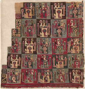 Rohový fragment, pravděpodobně z tuniky, c. 700-1100. od Unbekannt