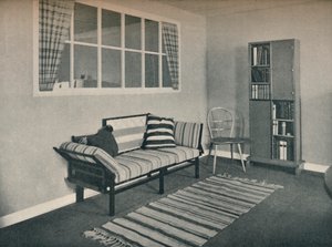 Roh obývacího pokoje navržený prof. Karlem Pullichem, 1928 od Unbekannt
