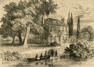 Corney House, v roce 1760, c1878. od Unbekannt