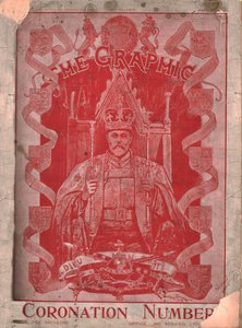 Korunovace krále Edwarda VII., obálka časopisu The Graphic, 13. srpna 1902. od Unbekannt