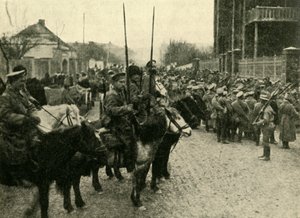 Kozáci vojáci, první světová válka, 1914, c1920. od Unbekannt