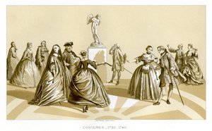 Kostýmy, 1720-1740, 1885 od Unbekannt