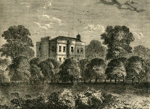 Radní Agars House, Somers Town, v roce 1830, c1876. od Unbekannt
