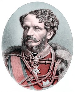 hrabě Julius Andrassy 1823-1890, maďarský státník, c1880 od Unbekannt