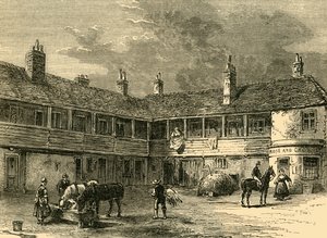 Nádvoří růže a koruny, 1820, c1876. od Unbekannt