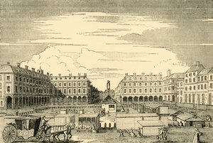 Covent Garden Market, Pohled na východ, 1881. od Unbekannt