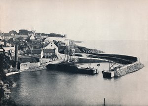 Crail - Vesnice a přístav, 1895 od Unbekannt