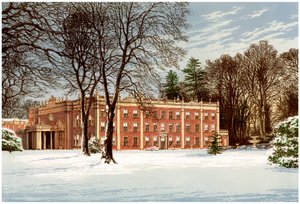Cranbury Park, Hampshire, domov rodiny Chamberlayne, c1880 od Unbekannt