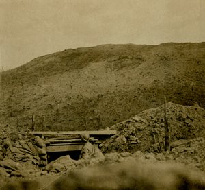 Hřeben kopce v Les Éparges, severní Francie, c1914-c1918. od Unbekannt