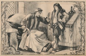 Crusoe na doporučení svého otce, c1870 od Unbekannt