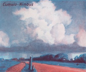 Cumulo-Nimbus - Tucet hlavních mrakových forem na obloze, 1935 od Unbekannt