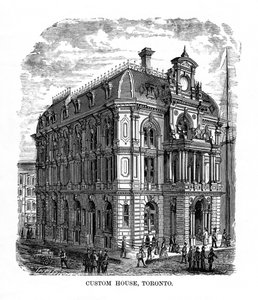 Custom House, Toronto, Ontario, Kanada, 19. století od Unbekannt