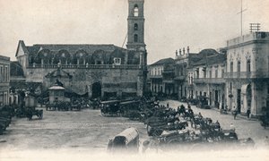 Custom House and Square, Havana, Kuba, c1900 od Unbekannt