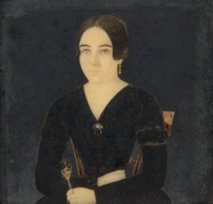 Dává. Barbara Vizcarrondo de Elzaburu, 19. století. od Unbekannt