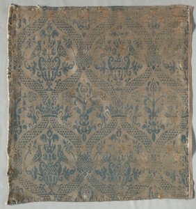 Damaškový fragment, 1500s. od Unbekannt
