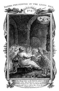 Daniel v jámě lvů, 1804 od Unbekannt