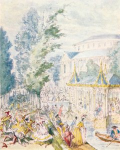 Denní maškaráda v Ranelagh Gardens, 1842, 1903. od Unbekannt