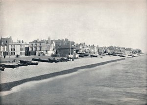 Deal - Looking Along the Beach, 1895 od Unbekannt