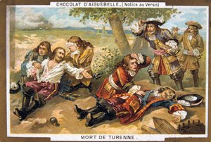Smrt Marshalla Turenna, 1675, 19. století od Unbekannt