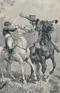 Smrt prince Louise v Saalfeldu, 1806, 1896. od Unbekannt