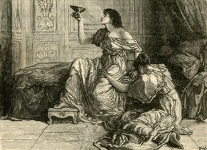 Smrt Sophonisba, 1890. od Unbekannt